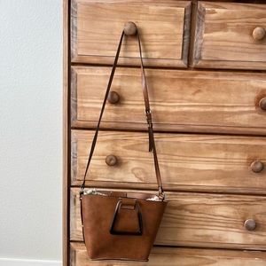 Zara Leather Crossbody Purse